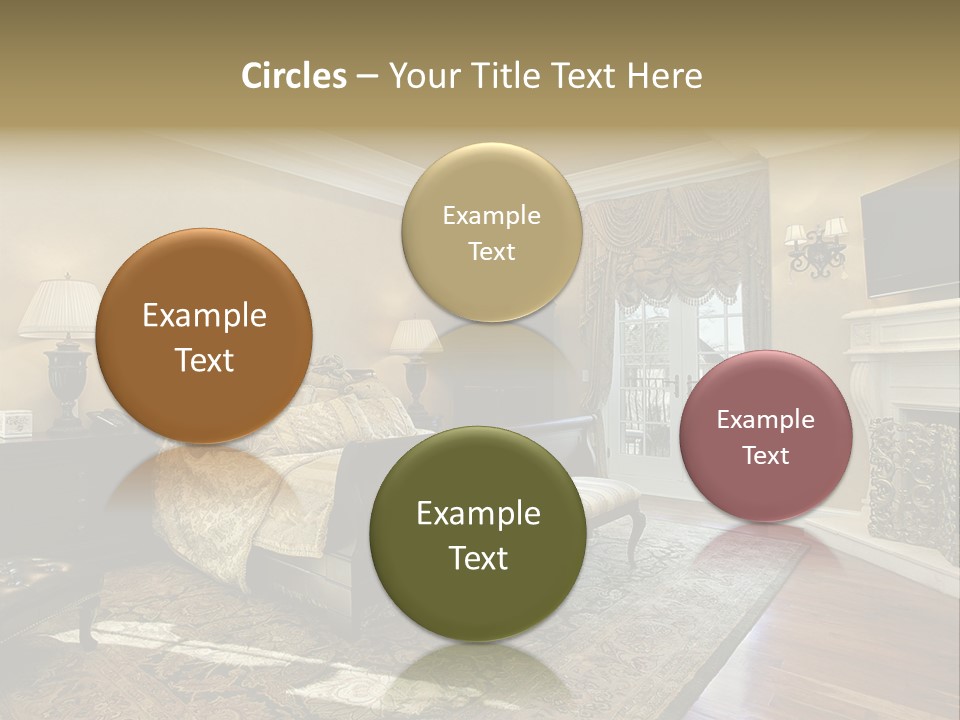 Family Rug Fixtures PowerPoint Template