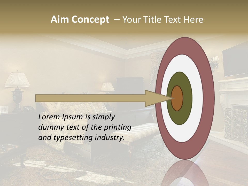 Family Rug Fixtures PowerPoint Template