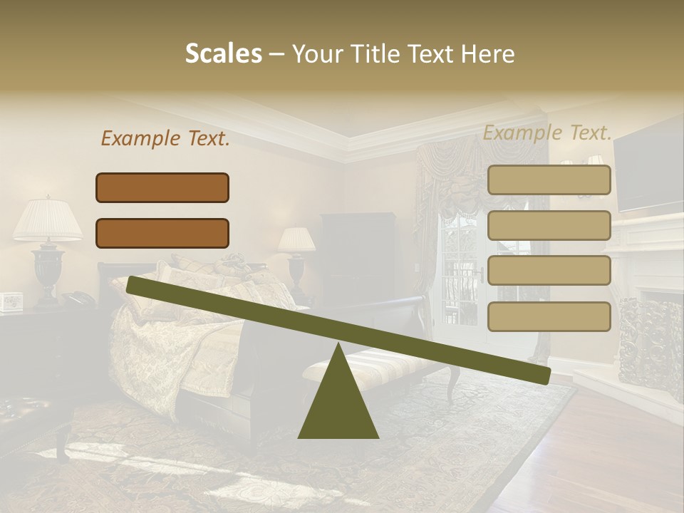 Family Rug Fixtures PowerPoint Template