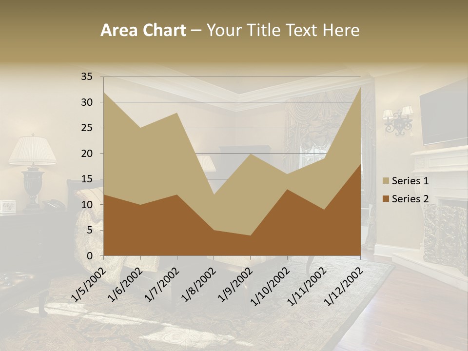 Family Rug Fixtures PowerPoint Template