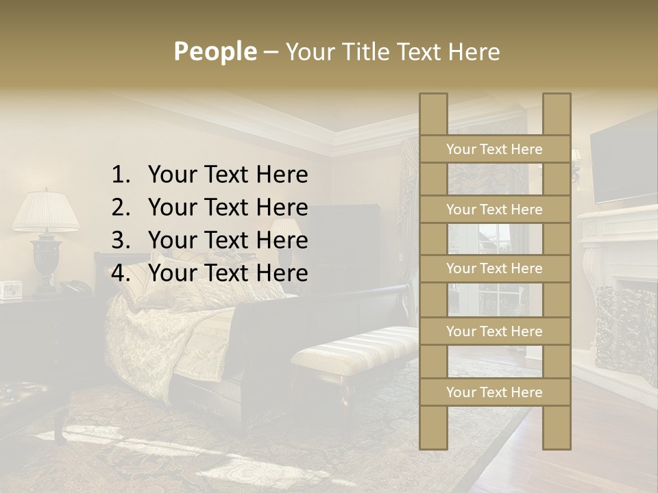 Family Rug Fixtures PowerPoint Template