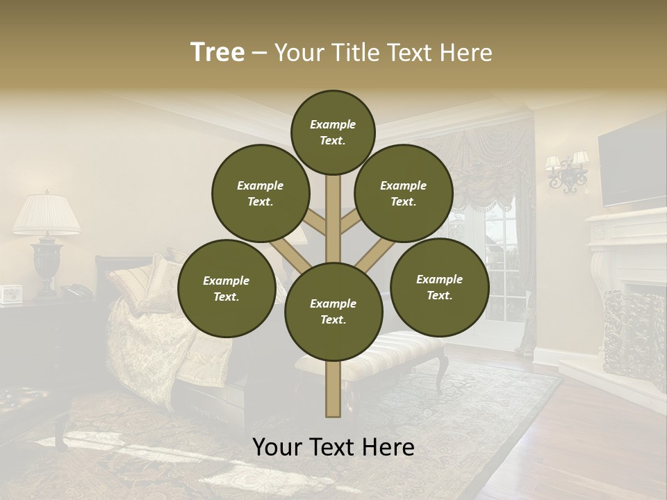 Family Rug Fixtures PowerPoint Template