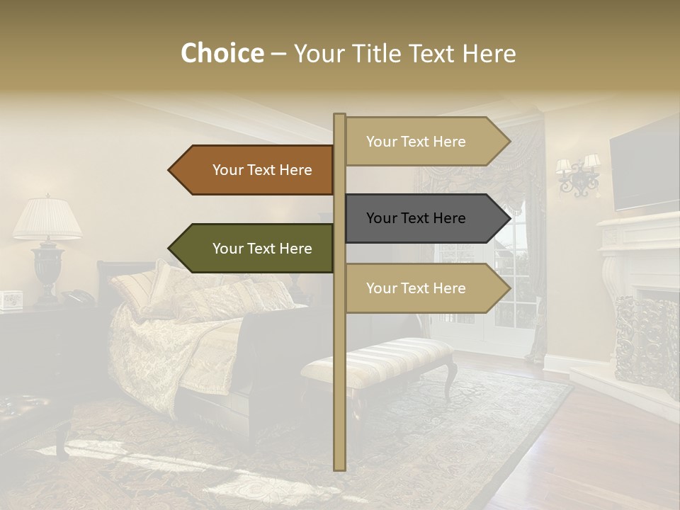 Family Rug Fixtures PowerPoint Template