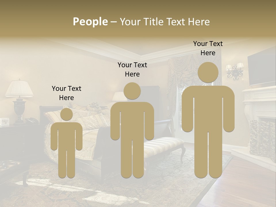Family Rug Fixtures PowerPoint Template