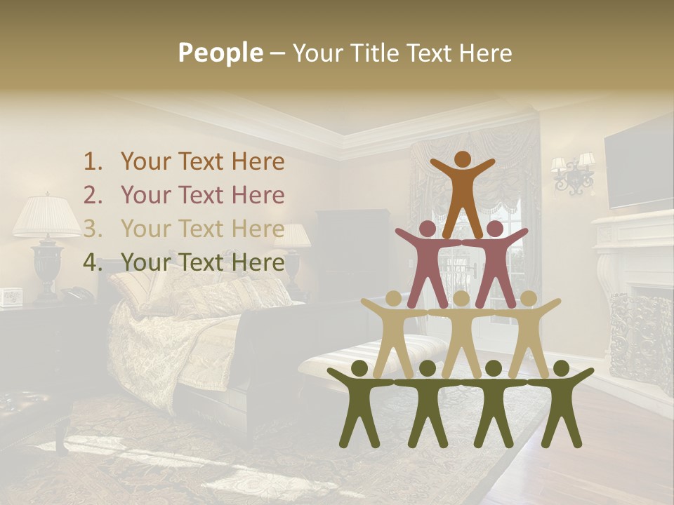 Family Rug Fixtures PowerPoint Template