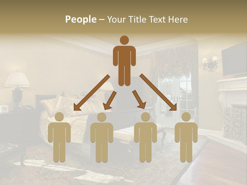 Family Rug Fixtures PowerPoint Template