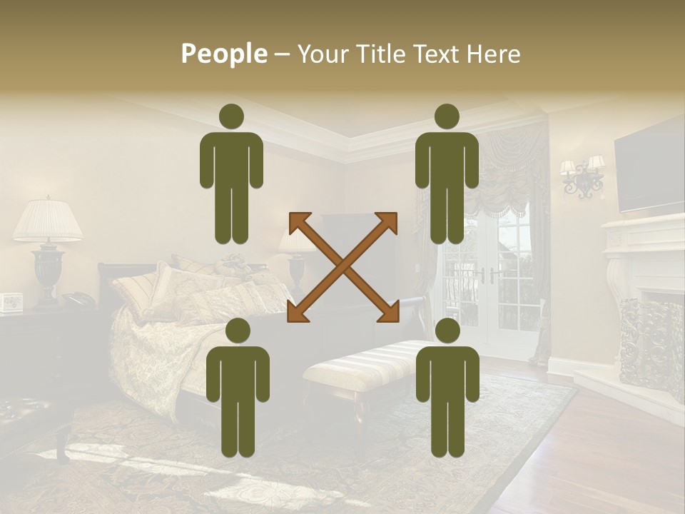Family Rug Fixtures PowerPoint Template