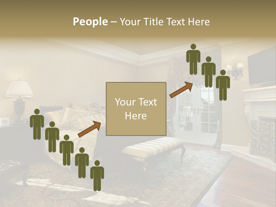 Family Rug Fixtures PowerPoint Template