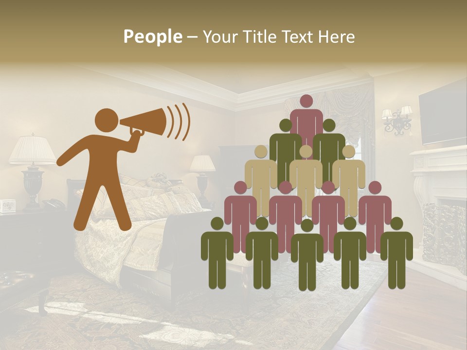 Family Rug Fixtures PowerPoint Template