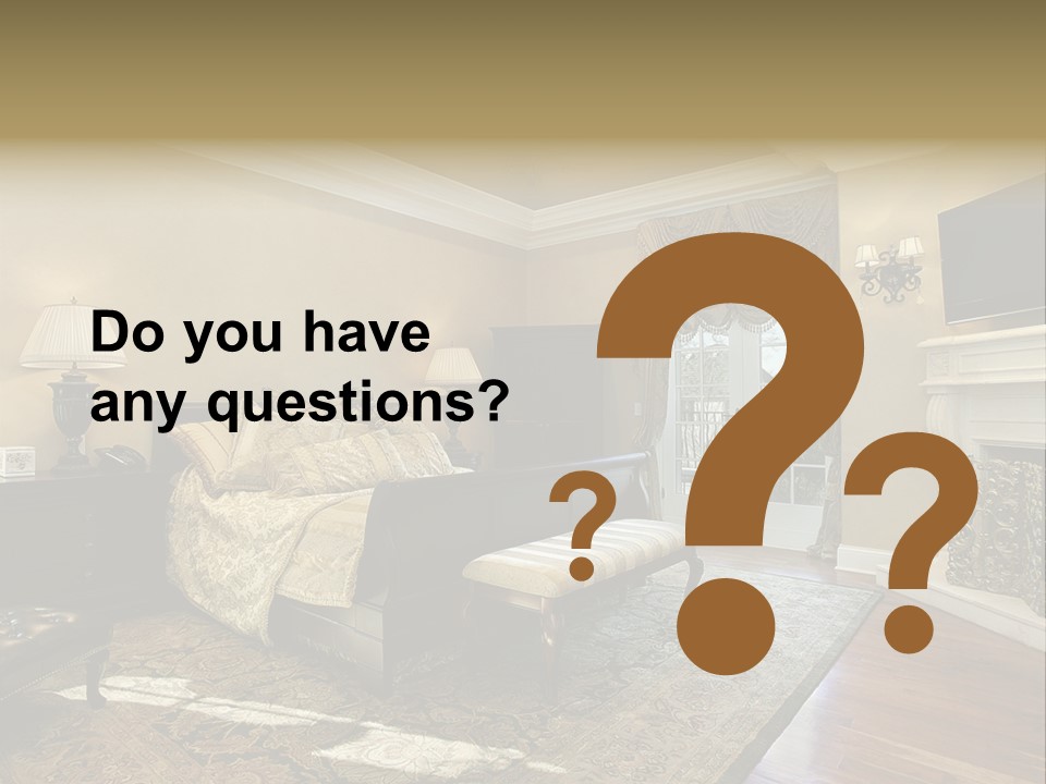 Family Rug Fixtures PowerPoint Template