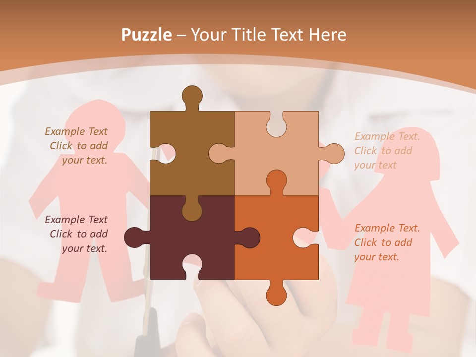 Red Relationship Mother PowerPoint Template