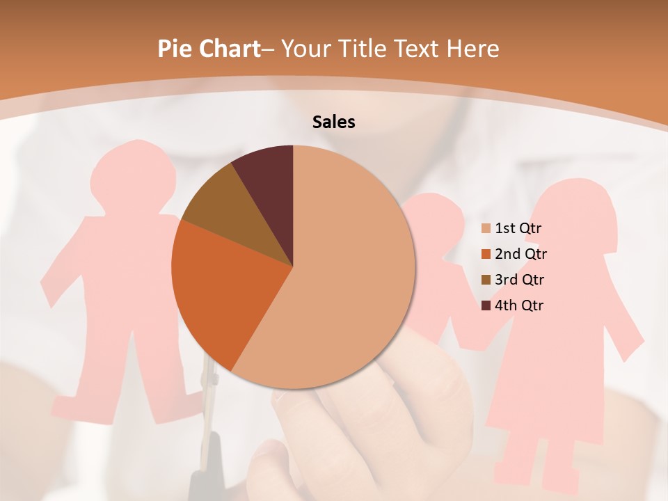 Red Relationship Mother PowerPoint Template