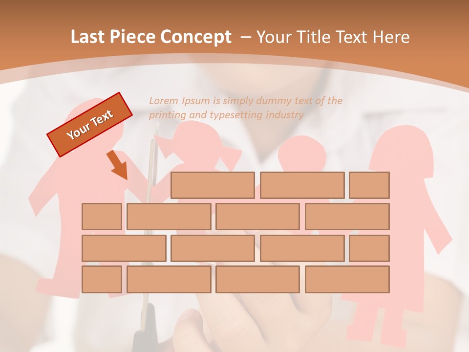 Red Relationship Mother PowerPoint Template