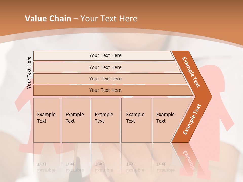 Red Relationship Mother PowerPoint Template