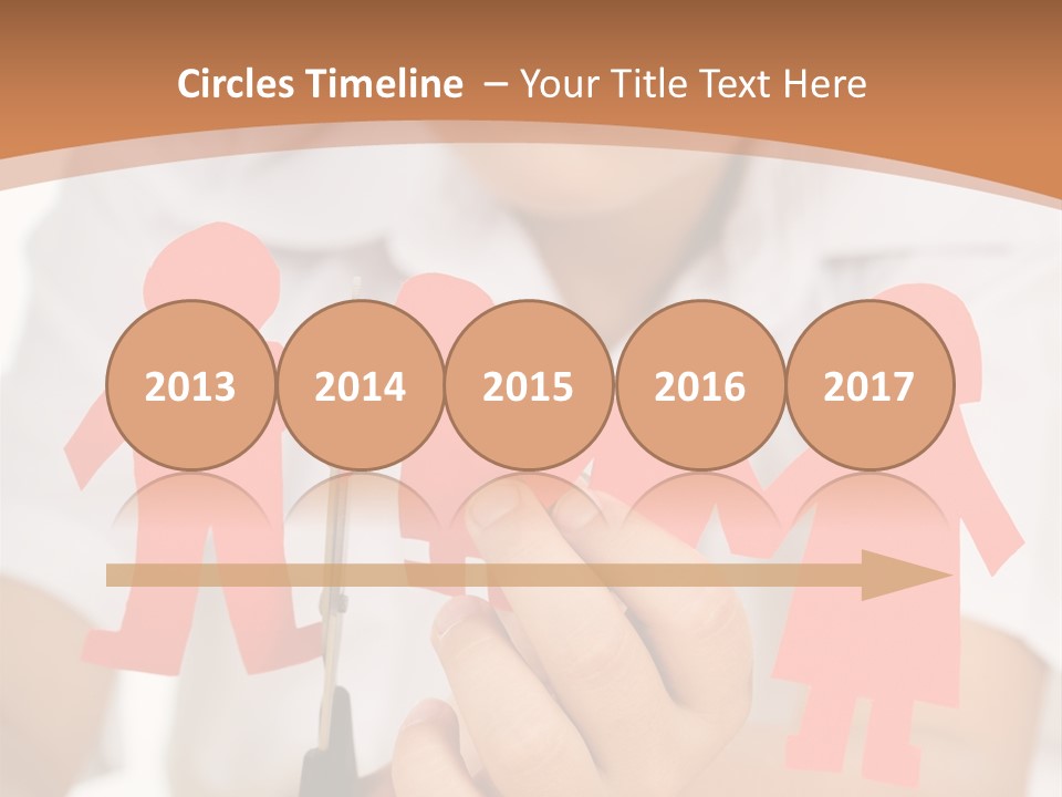 Red Relationship Mother PowerPoint Template