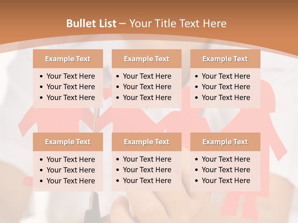 Red Relationship Mother PowerPoint Template