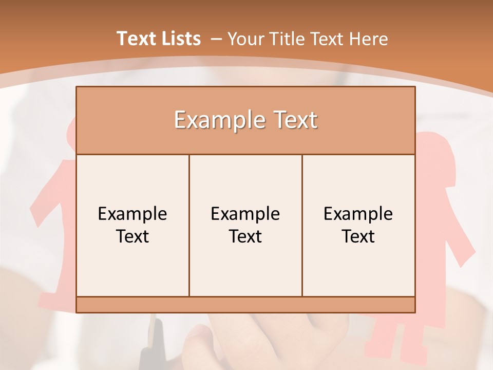 Red Relationship Mother PowerPoint Template