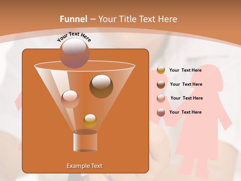 Red Relationship Mother PowerPoint Template