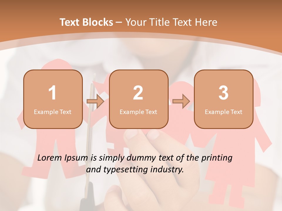 Red Relationship Mother PowerPoint Template