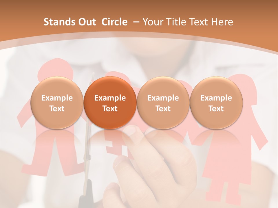 Red Relationship Mother PowerPoint Template