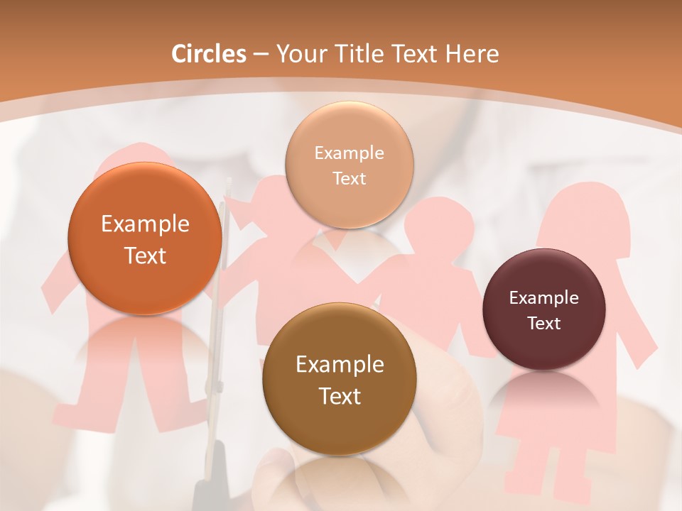 Red Relationship Mother PowerPoint Template