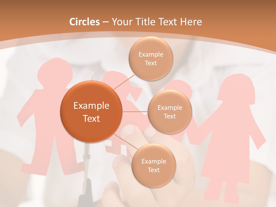 Red Relationship Mother PowerPoint Template