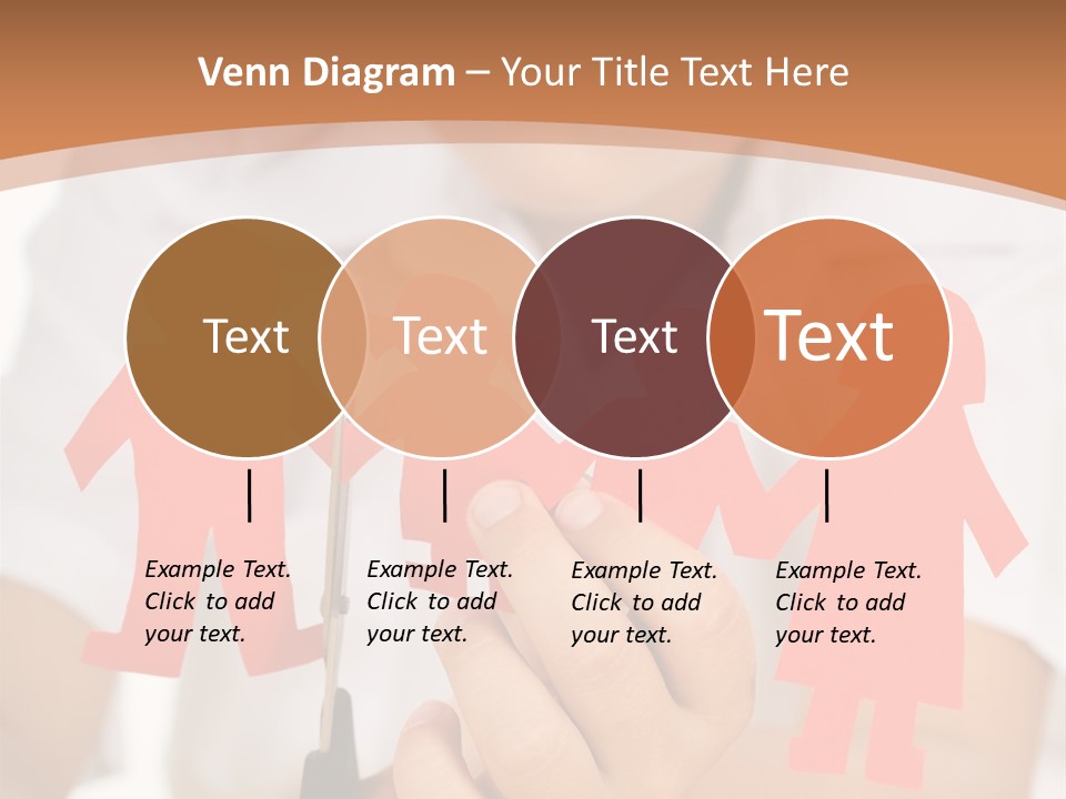 Red Relationship Mother PowerPoint Template