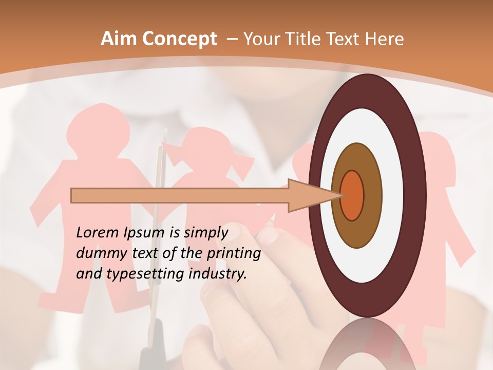 Red Relationship Mother PowerPoint Template