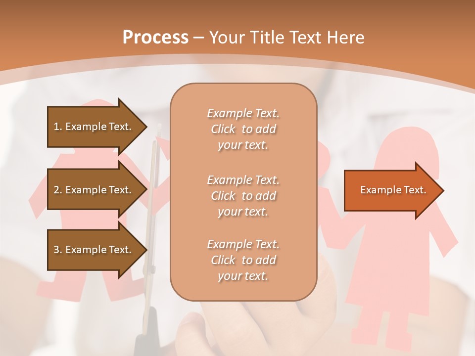 Red Relationship Mother PowerPoint Template