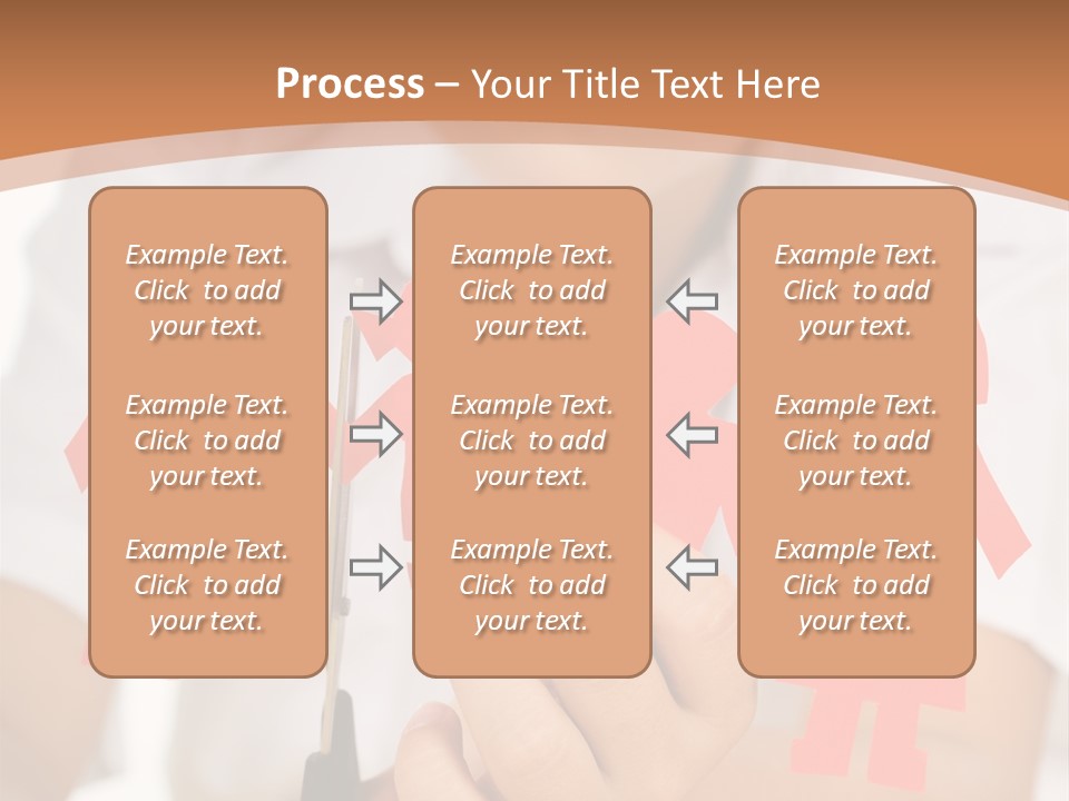Red Relationship Mother PowerPoint Template