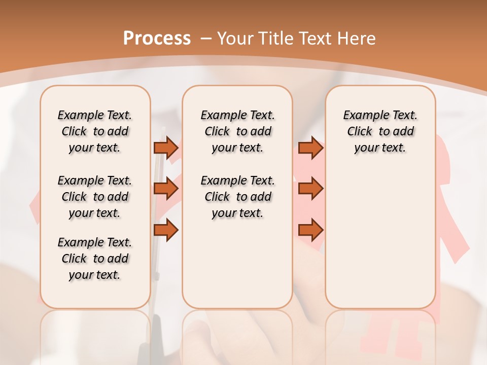 Red Relationship Mother PowerPoint Template