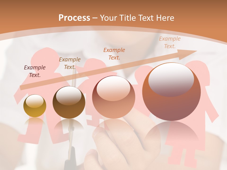 Red Relationship Mother PowerPoint Template