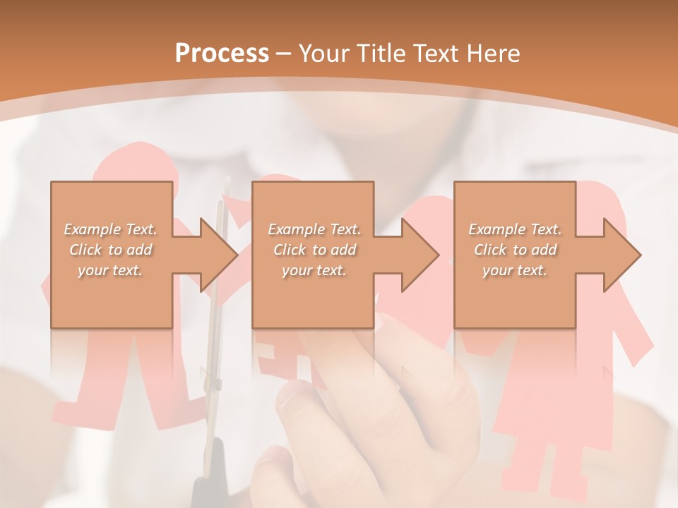 Red Relationship Mother PowerPoint Template
