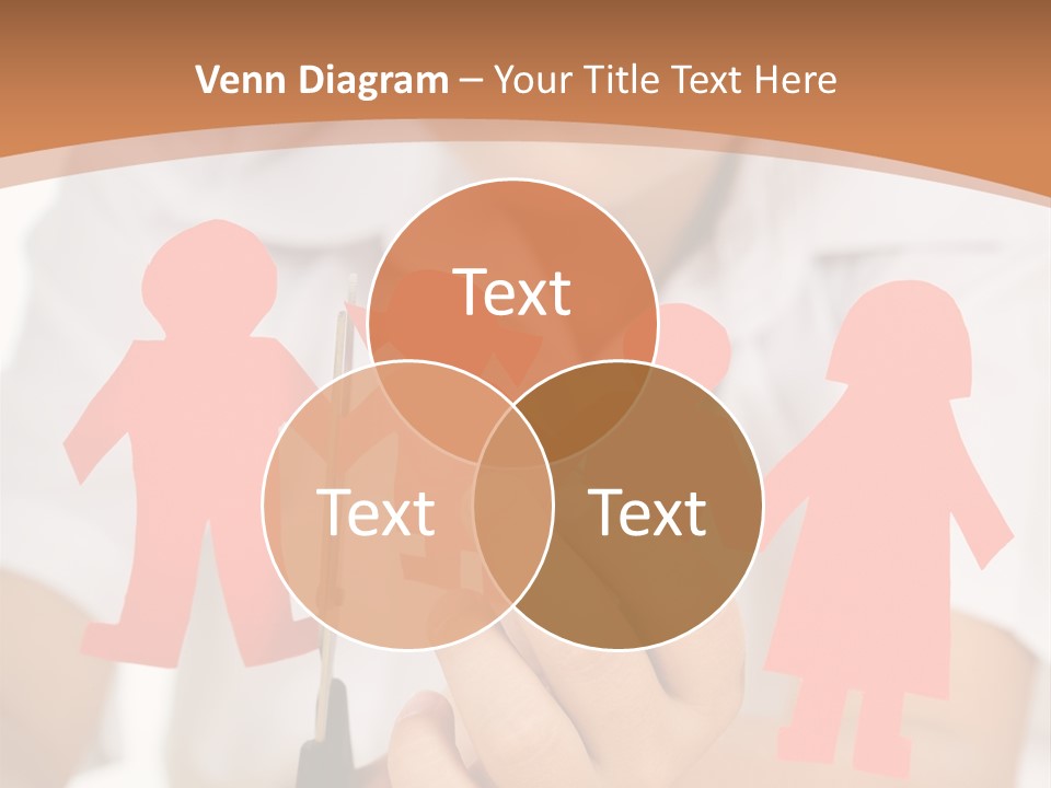 Red Relationship Mother PowerPoint Template