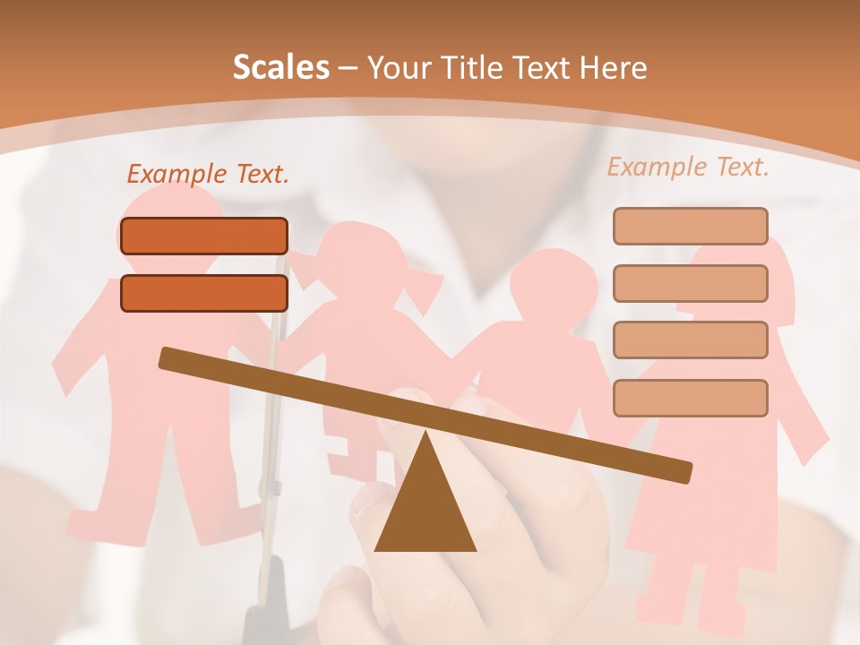 Red Relationship Mother PowerPoint Template