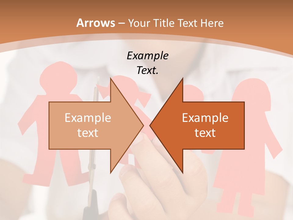 Red Relationship Mother PowerPoint Template