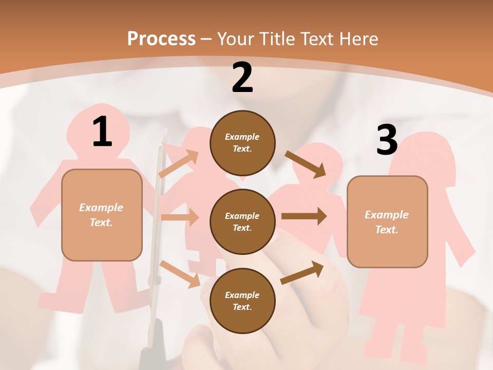 Red Relationship Mother PowerPoint Template