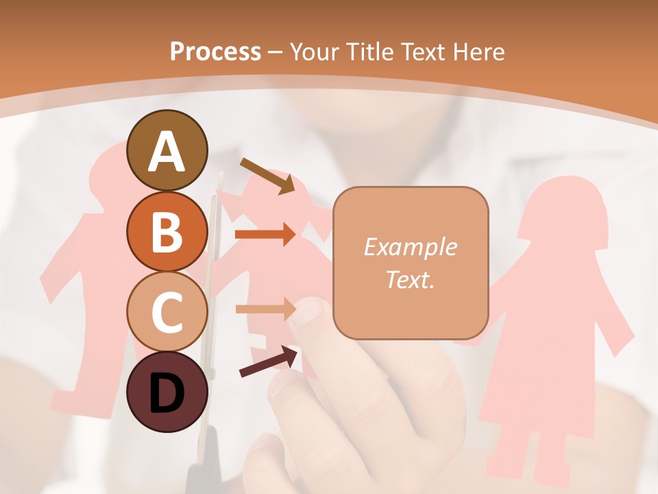 Red Relationship Mother PowerPoint Template