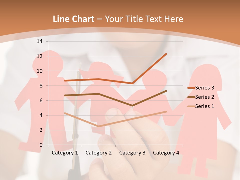 Red Relationship Mother PowerPoint Template