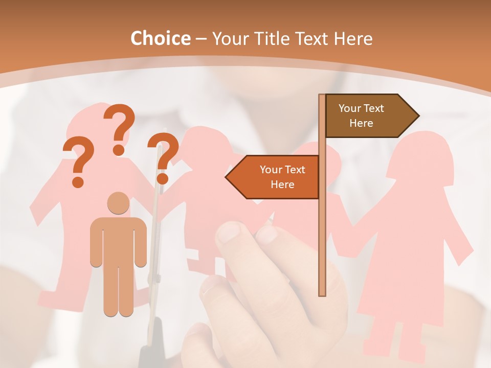 Red Relationship Mother PowerPoint Template