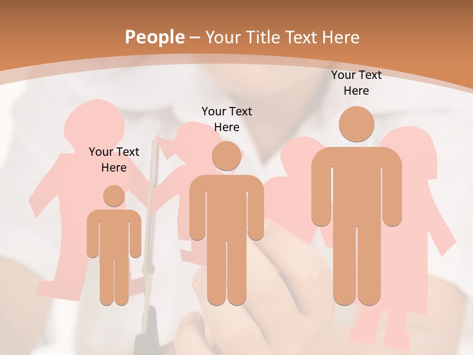 Red Relationship Mother PowerPoint Template