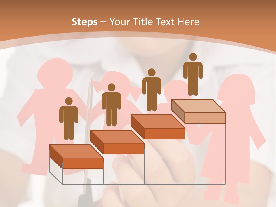 Red Relationship Mother PowerPoint Template