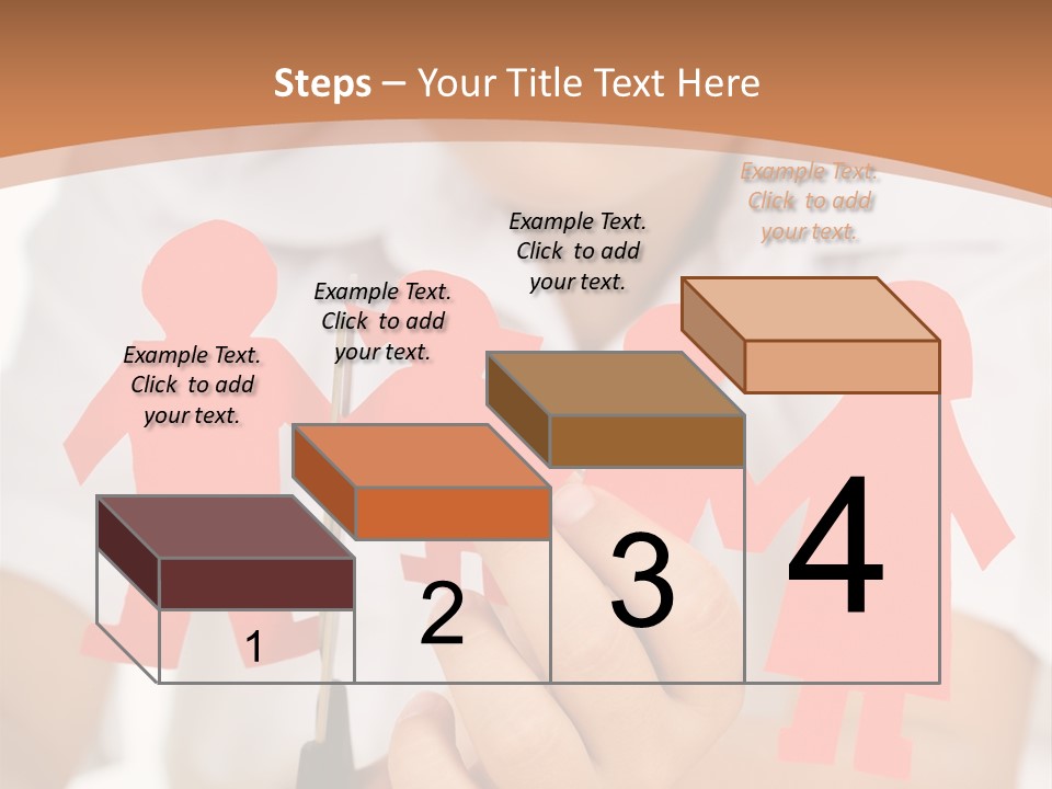 Red Relationship Mother PowerPoint Template