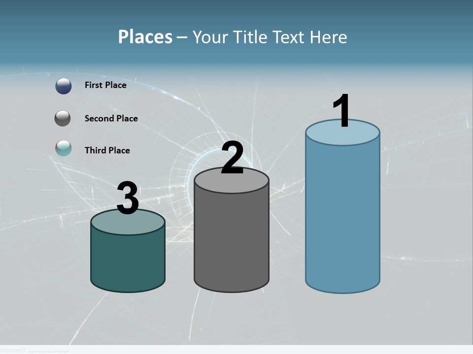 Ornament Strings Illustration PowerPoint Template