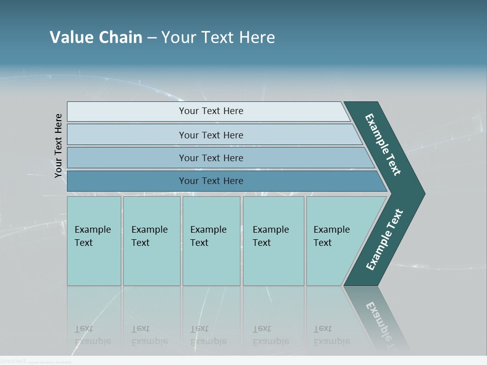Ornament Strings Illustration PowerPoint Template