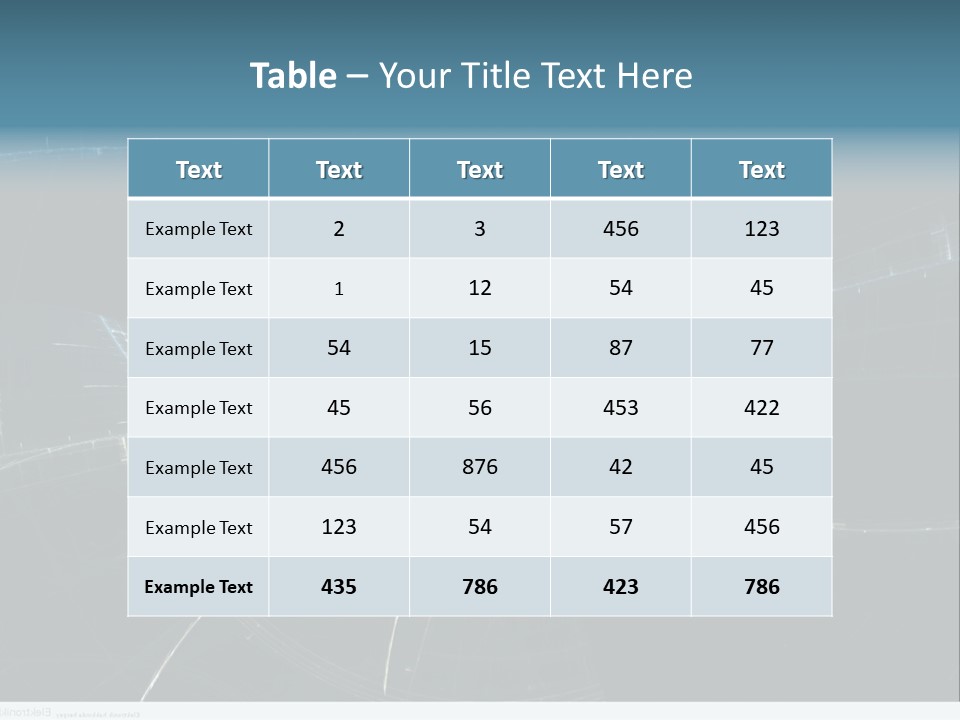 Ornament Strings Illustration PowerPoint Template