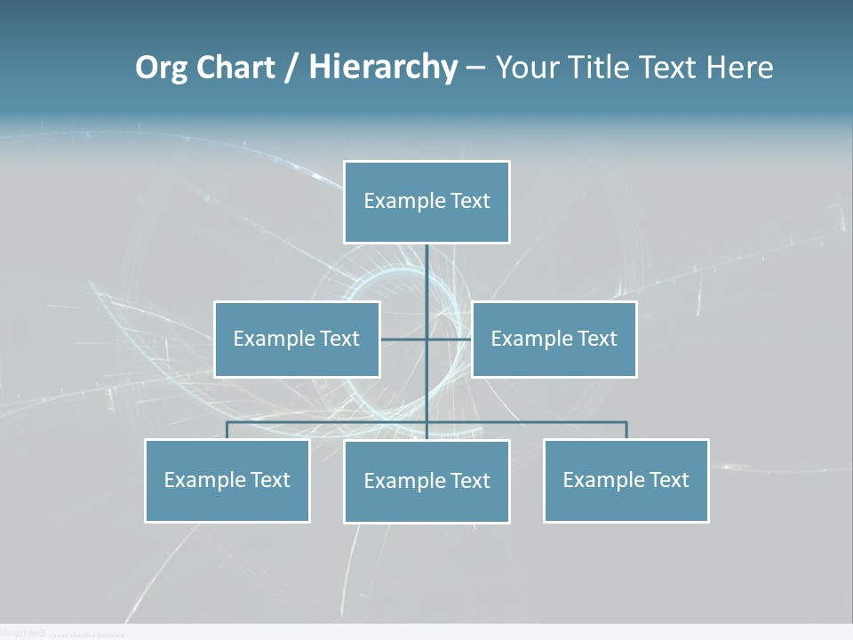Ornament Strings Illustration PowerPoint Template