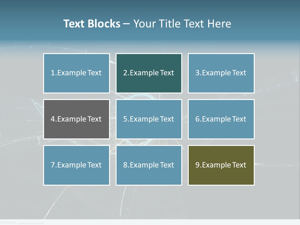 Ornament Strings Illustration PowerPoint Template