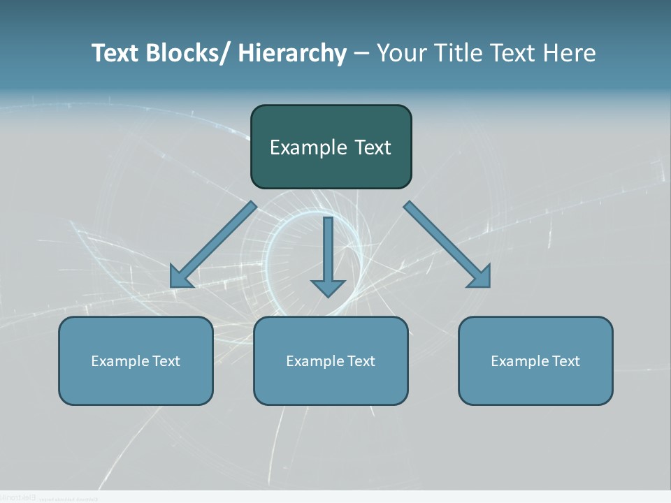 Ornament Strings Illustration PowerPoint Template