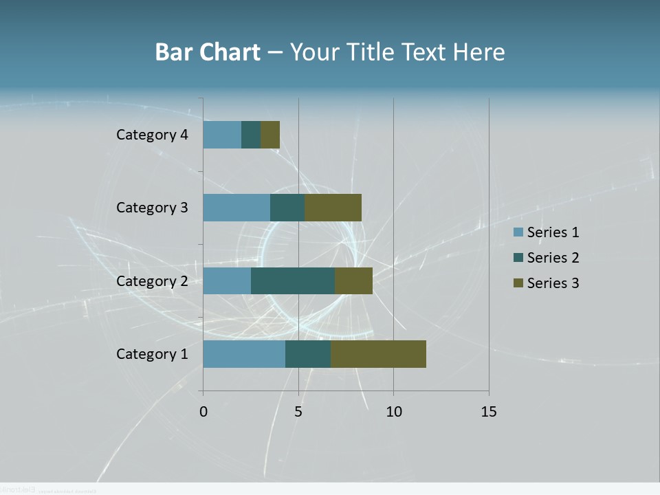 Ornament Strings Illustration PowerPoint Template